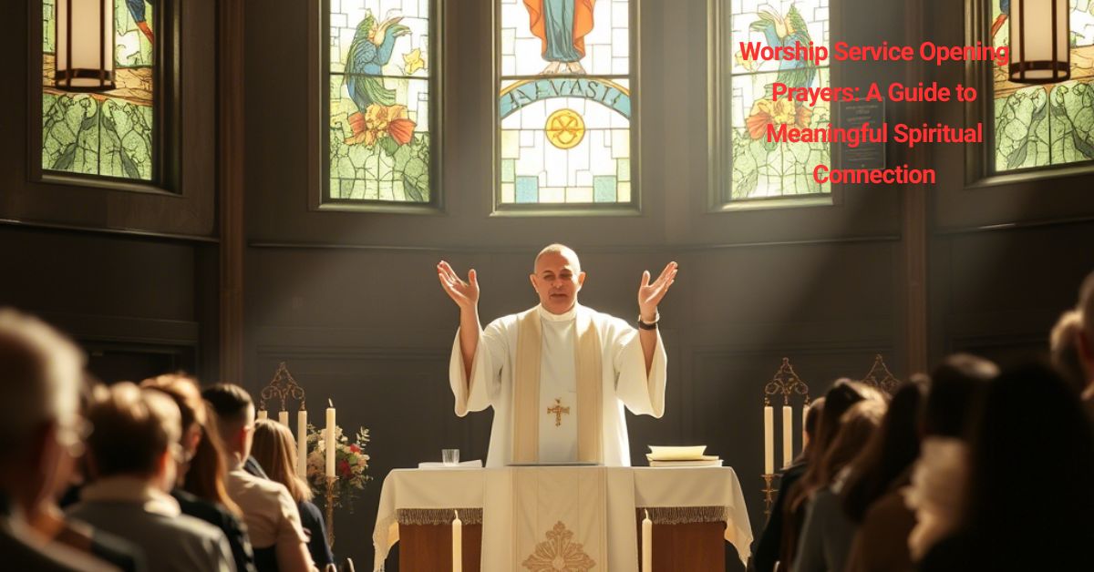 Worship Service Opening Prayers: A Guide to Meaningful Spiritual Connection